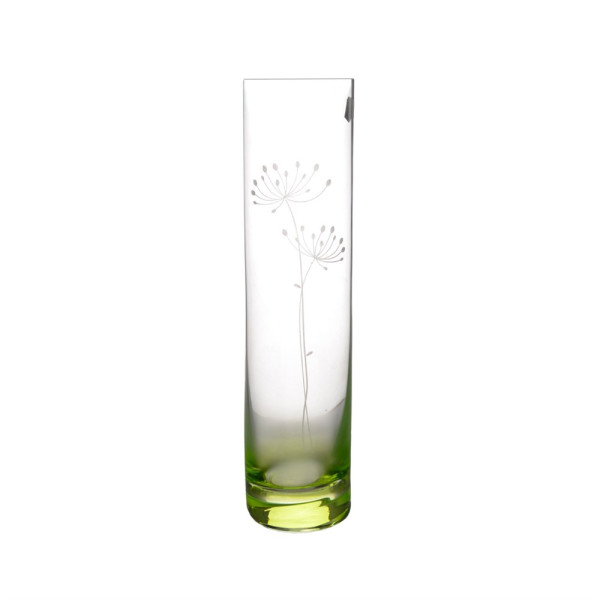 Crystalite Bohemia Ваза Сrystalex 24 см прозрачно зеленая B82581-240801-01A-K0800-OK6-1 56330ГЛ