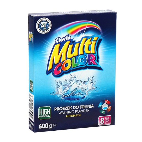 Clovin Multicolor стиральный порошок 600 гр