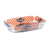 Блюдо для запекания и выпечки O CUISINE 28x20x5см 1.7л прямоугольное