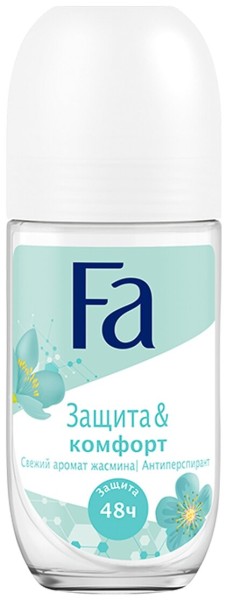 ФА дезод-ролик Защита & Комфорт Свежий Аромат Жасмина *6