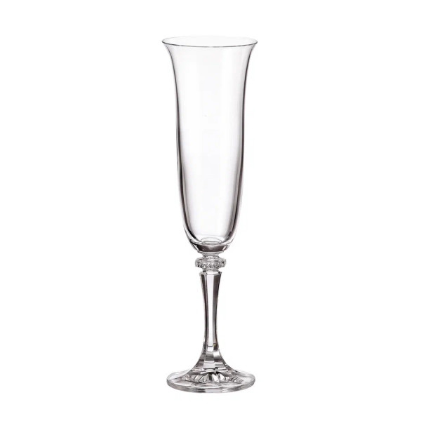 Crystalite Bohemia Набор фужеров для шампанского Crystalite Bohemia Branta/kleopatra 175мл (6 шт) 16223ГЛ