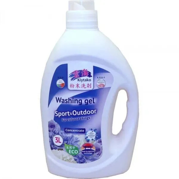 KIYTAKO Гель для стирки Sport & Outdoor 3л 040188