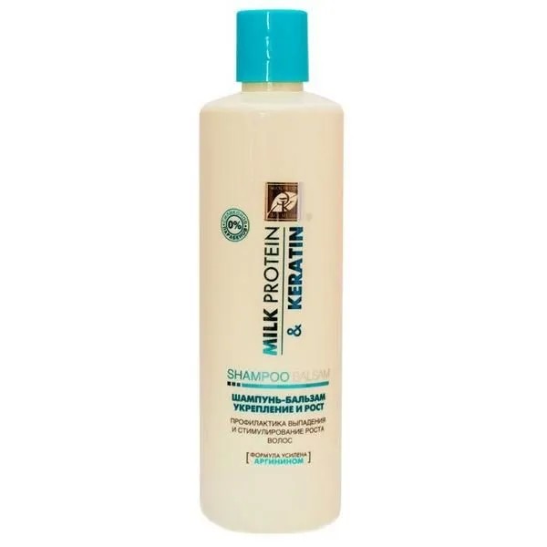 Э.К. MILK PROTEIN & KERATIN Шампунь-Бальзам УКРЕПЛЕНИЕ И РОСТ 500 г
