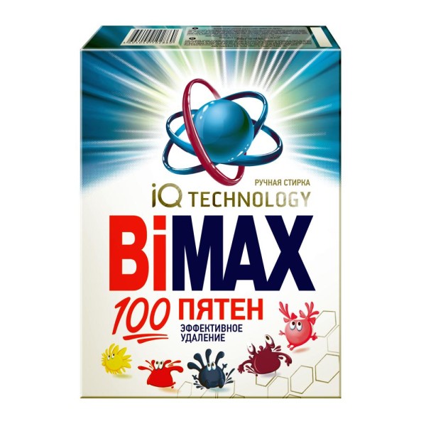 БИМАКС СМС 400г руч. 100 пятен *24* /144/1152/