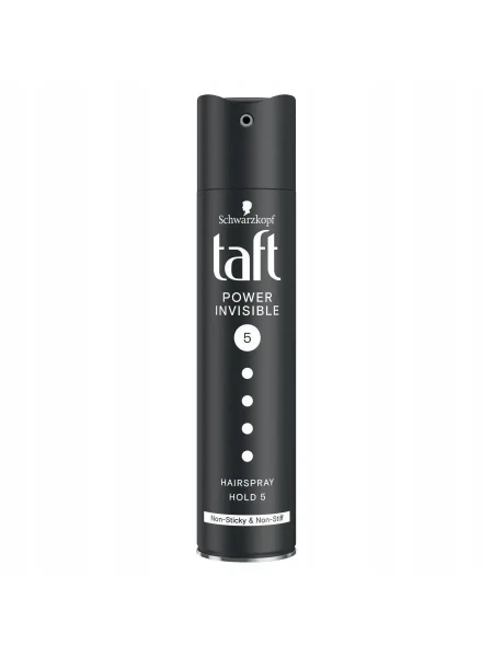 Taft Taft Лак 250 мл. ЧЁРНЫЙ Power Невидимая фиксация МСФ БХ4029694
