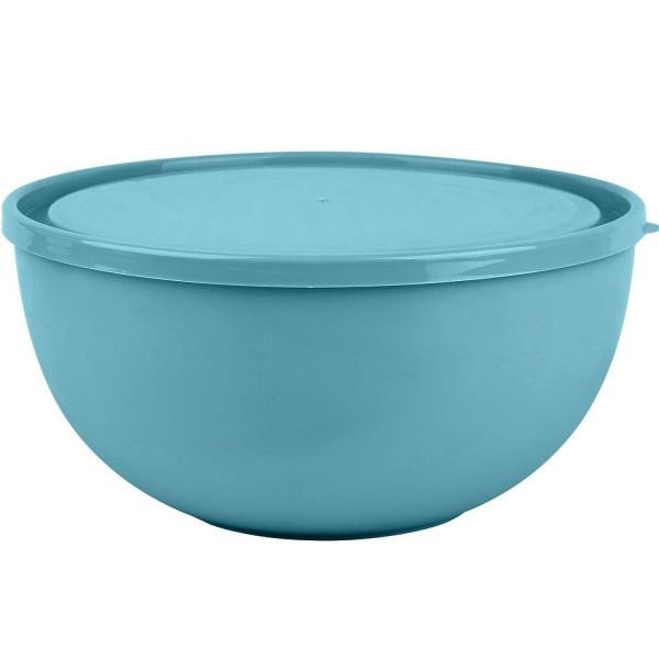 Plastic Centre Салатник Plast Team Galaxy с крышкой 4л 260х255х130 мм голубой океан PT185611046