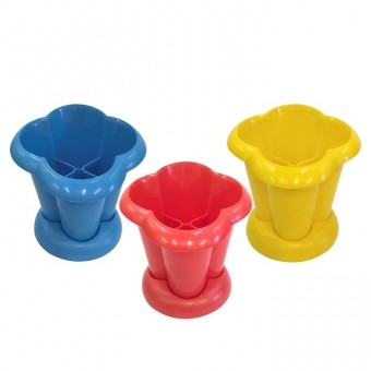 Сушилка для столовых приборов 4 отдел. D-14cм (15) МИКС MPG4869