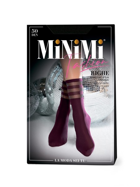 МИНИМИ Носки RIGHE 50 Nero БХ4027949