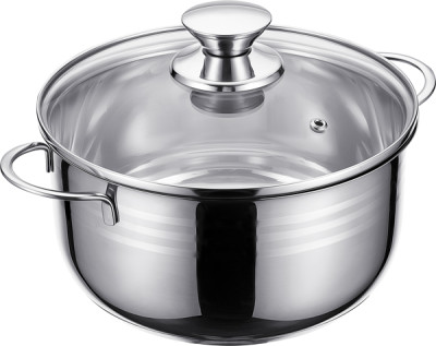 93-BIMv-07 Кастрюля со стек. кр. 3,0л Linea BIMBO vitro