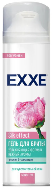 EXXE Гель для бритья ЖЕН. Sensitive Silk effect, 200 мл