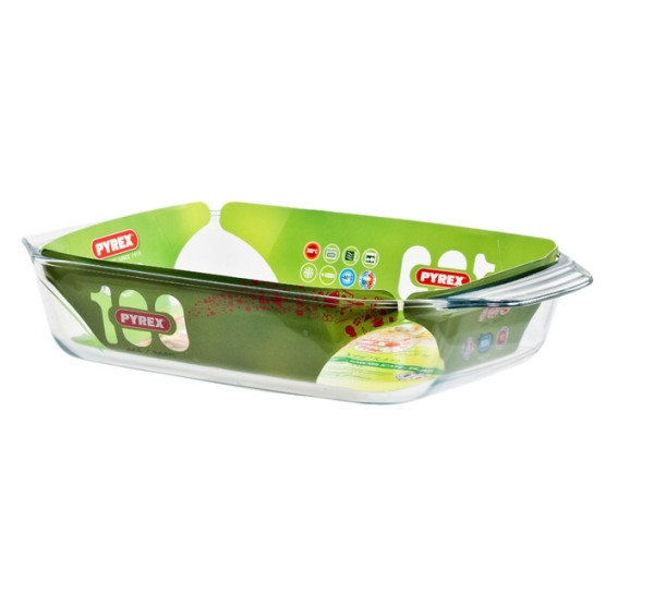 Pyrex Форма прямоугольная Optimum 39x25х7 см 3,8 л 409B000/6146