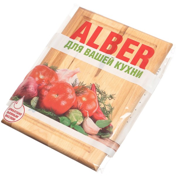 ALBER Доска разделочная 240х180х18мм 80003