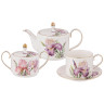 ЧАЙНЫЙ СЕРВИЗ LEFARD "IRISES" НА 6 ПЕР. 14 ПР. 1000/350/300 МЛ (КОР=2НАБ.)
