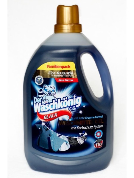 Der Waschkonig C.G. Гель для стирки тёмных тканей Black 3,305 л