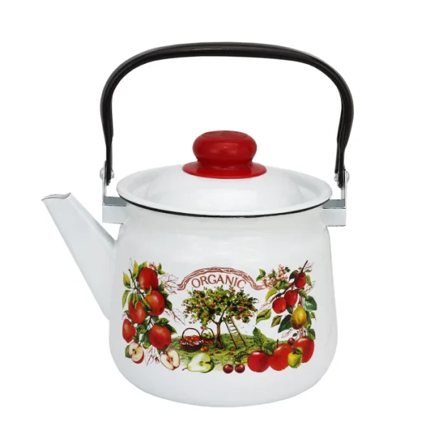 Appetite Чайник эмал 2,5л Organic 01-2711/4М-Organic