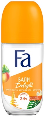 ФА дезод-ролик Острова Бали Манго Ваниль *6