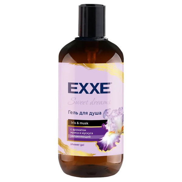 EXXE Гель для душа парфюм. "Ирис и мускус", 500 мл БХ81461А