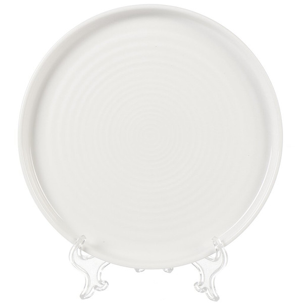 Daniks Тарелка десертная, керам, 21 см, кругл, Лайнс Y4-7991