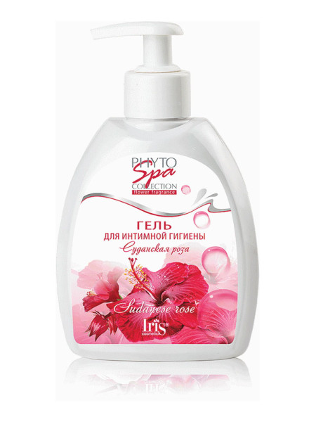Iris Phyto Spa Collection Гель для интимной гигиены СУДАНСКАЯ РОЗА 300мл