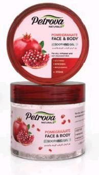 PETROVA NATURALS POMEGRANATE УСПОКАИВАЮЩИЙ ГЕЛЬ ДЛЯ ЛИЦА И ТЕЛА ГРАНАТ 350мл