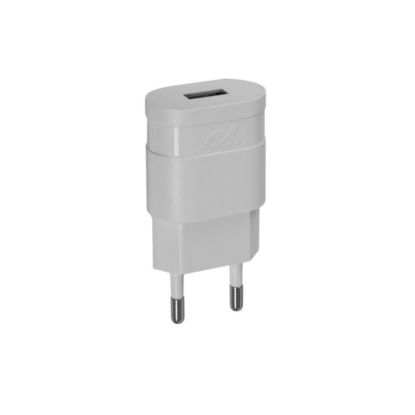 Сетевое ЗУ белое 1,0A / 1USB, без кабеля, 12/96 RIVAPOWER VA4111 W00 R-VA4111 W00 Сетевое ЗУ, RIVACASE