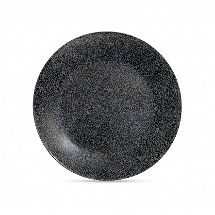 Тарелка обеденная ZOE BLACK 25см