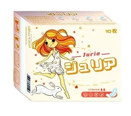 JURIA Прокладки гигиенические Normal 24см 10шт