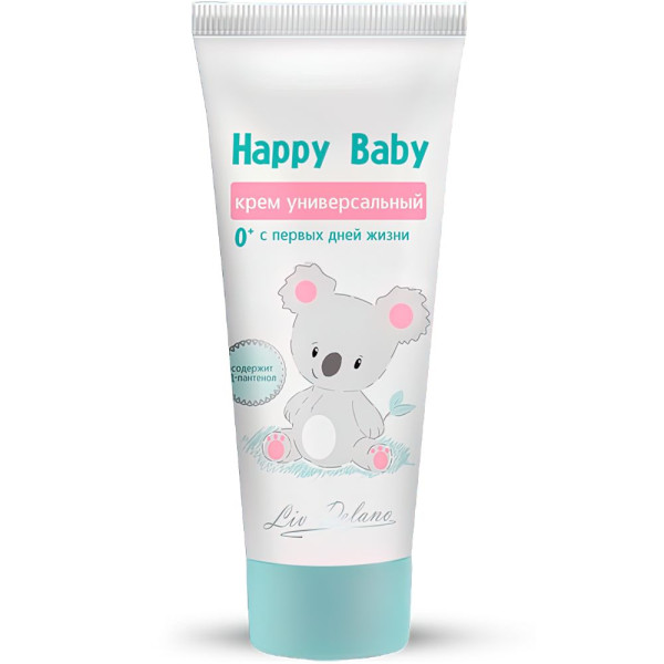 LIV DELANO Happy Baby Крем универсальный с первых дней жизни 75г