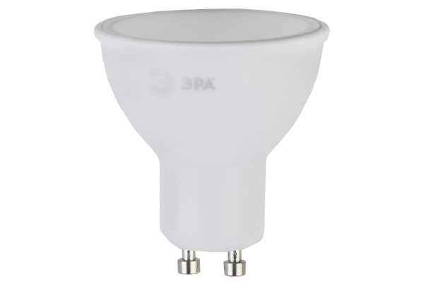 Эра Лампочка светодиодная STD LED MR16-8W-840-GU10 GU10 8Вт софит нейтральный белый свет Б0036729