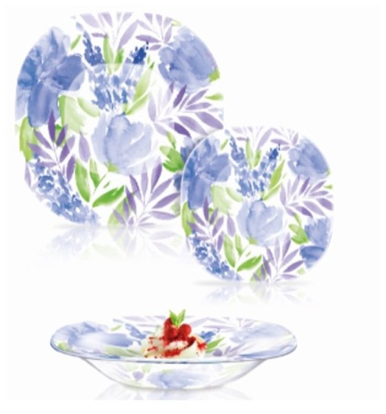 Набор столовый FLOWERPAD BLUE 18 пр. V1320
