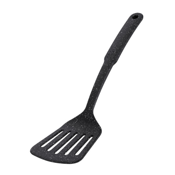 93-BK2C-2 Лопатка кулинарная с прорезями 32*9 см Linea PUNTO NERO