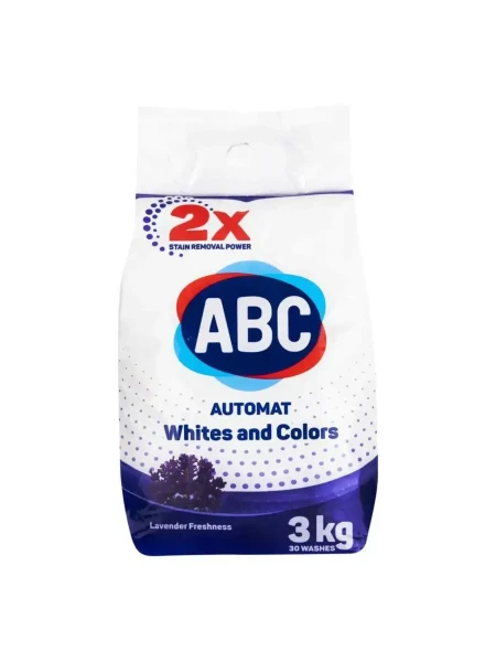 ABC Порошок для стирки белья Лаванда 3000 гр *6
