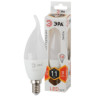 LED BXS-11W-827-E14  Лампа светодиодная ЭРА STD LED BXS-11W-827-E14 11Вт свеча на ветру теплый белый свет Е14