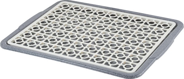 Plastic Centre Сушилка для посуды Plast Team Stone 470х370х20мм темный камень PT115210026