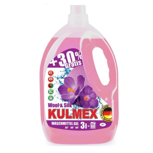 KULMEX Gel Гель для стирки шерсти и деликатных тканей Wool & Silk 3 л