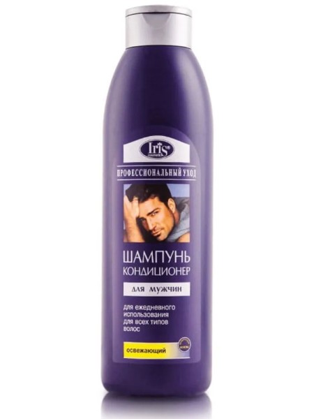 Iris Проф. уход Шампунь д/мужчин ОСВЕЖАЮЩИЙ 1000мл