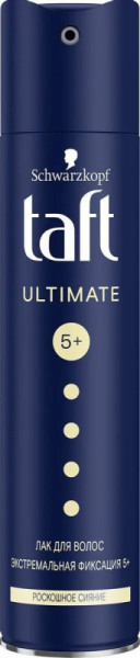Taft Лак 250 мл. ULTIMATE Роскошное Сияние экстр.фикс. 5+ БХ4028918