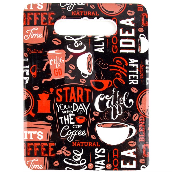 Nouvelle Подставка под горячее с пробкой "Coffee Time" 15*20*0.5см. (2вида) 4730203
