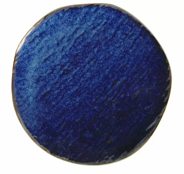 Lenardi Круглое блюдо 35,5х2,5см AQUAMARINE в под.уп. Фарфор 133-300 L
