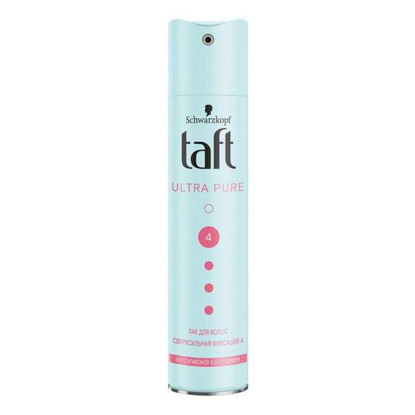 Taft Лак 250 мл. ULTRA PURE без силикона/отдуш. 4 ССФ БХ4029320