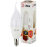 LED BXS-9W-827-E14  Лампа светодиодная ЭРА STD LED BXS-9W-827-E14 9Вт свеча на ветру теплый белый свет Е14