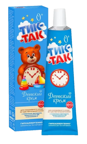 СВОБОДА Крем детский "Тик - так" с молочным протеином 41 гр *30