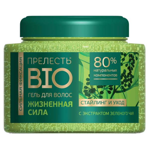 Прелесть Био ГЕЛЬ д/укладки волос СФ Зеленый чай с.ф. Арнест 250 мл БХ20827ЭБХ