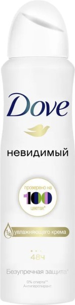 ДАВ дезод-Спрей Невидимый 150мл. *6* 12* /408/3672/