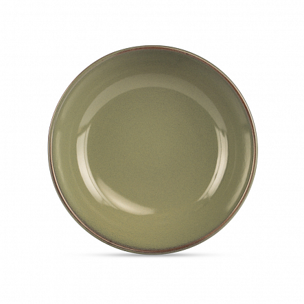 Тарелка суповая HELEZONE GREEN 22см DMD083