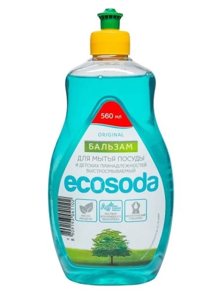 Mama Ultimate Концентрат для мытья посуды Ecosoda 560мл БХ1102Т