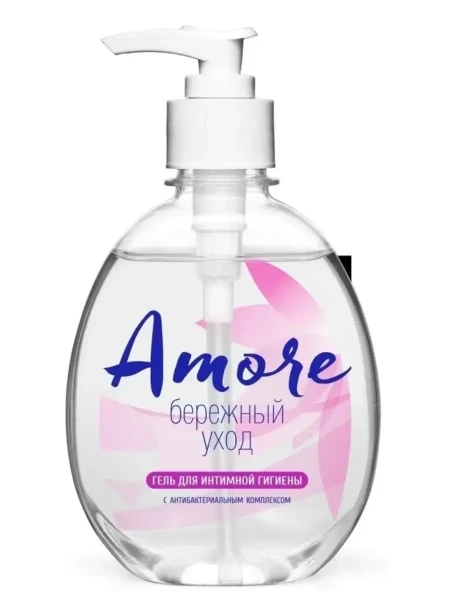 ROMAX Amore Гель для интимной гигиены Бережный Уход, 500г БХ03042БК