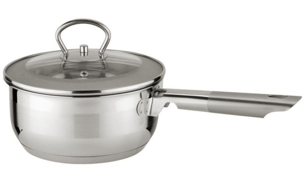 BC-2002 Ковш со стеклянной крышкой, 16см