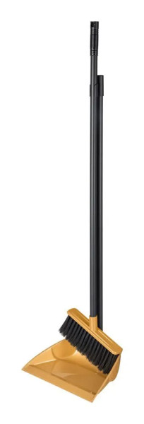 Комплект щетка для пола c совком GOLD (золотой) LX1200938-01