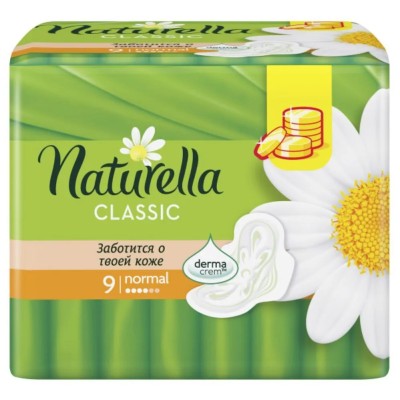 Натурела Classic нормал (с крыл.) 9шт. *24*